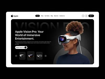 Modern tech startup hero banner